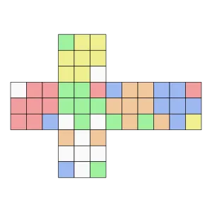 雙公式盲解 - 角塊翻方向案例 1