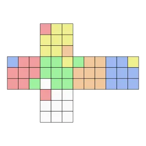 雙公式盲解 - 角塊翻方向案例 3